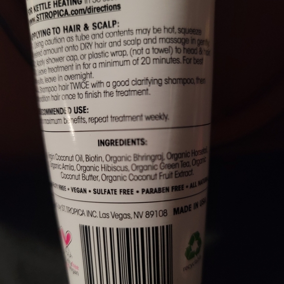 ST. TROPICA GODDESS HAIR OIL MASK! - Picture 4 of 7